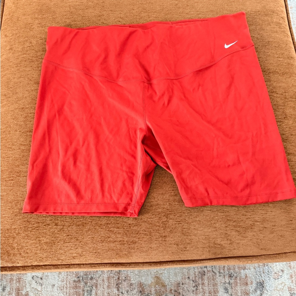 Nike Red Women's Bike Shorts